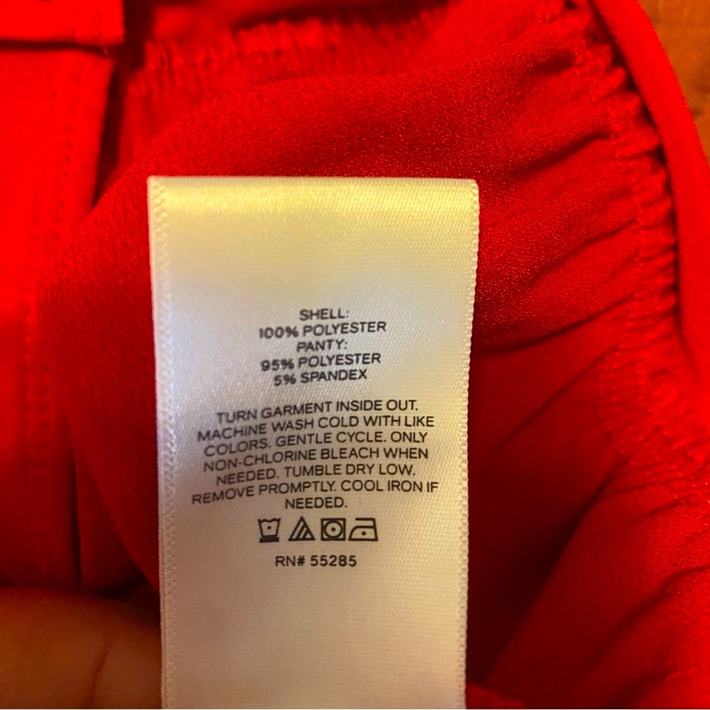 Express Scarlet Halter Bodysuit - Picture 6 of 6